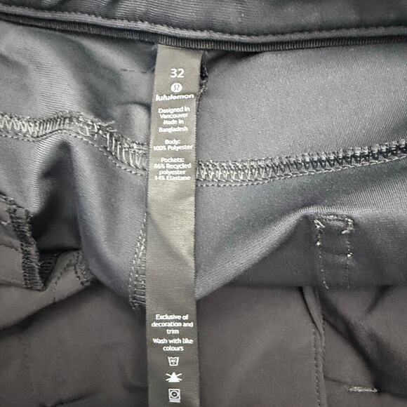 Lululemon ABC Pants Mens 32 x 30 Classic Warpstreme Gray Stretch Commuter Casual - Picture 2 of 9